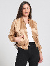 Chaqueta Bomber Dorada