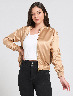 Chaqueta Bomber Dorada