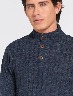 Sweater Trenzado Cuello Alto