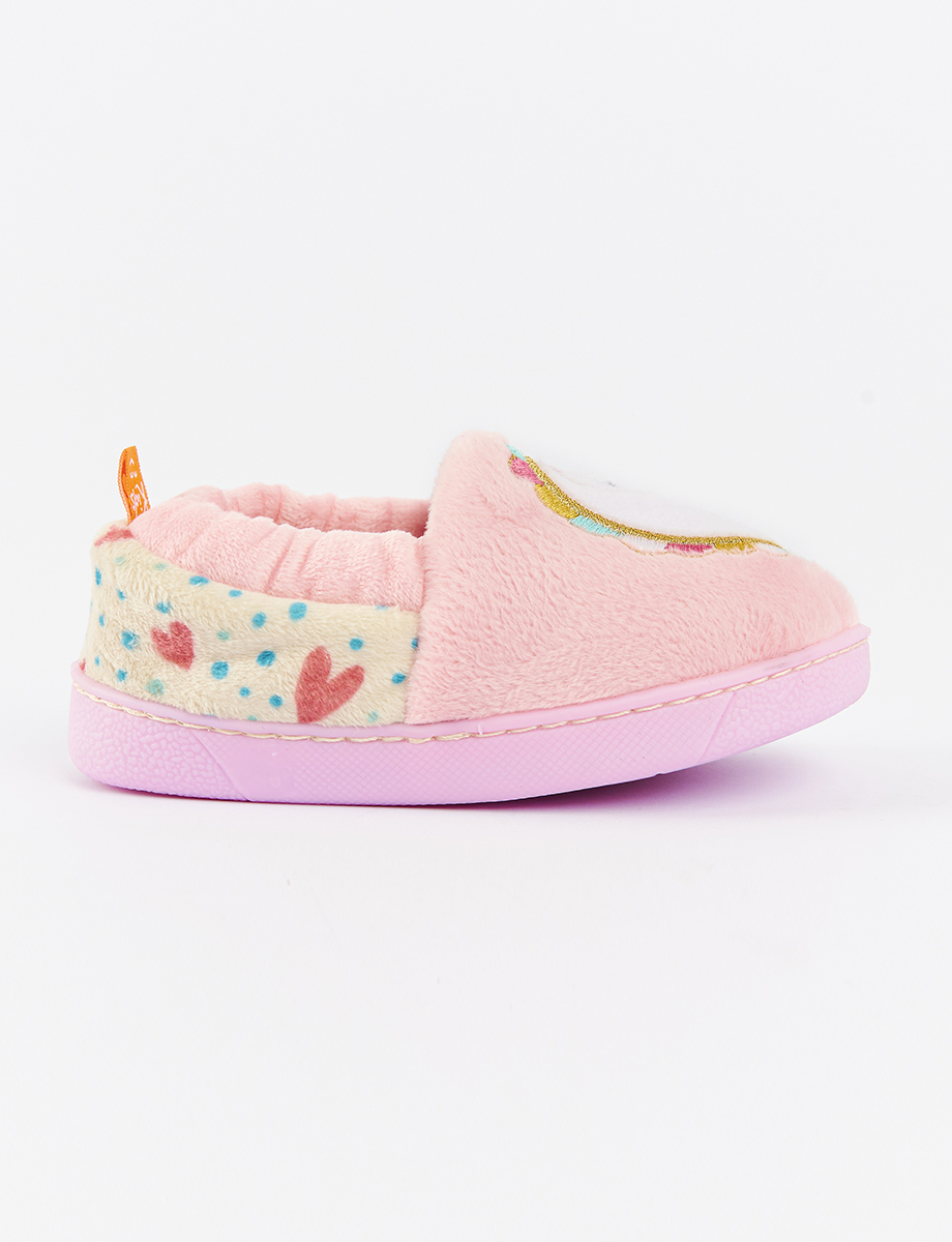 Pantufla Rosada Unicornio