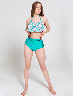Traje de baño 2 Piezas Turquesa