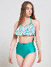 Traje de baño 2 Piezas Turquesa