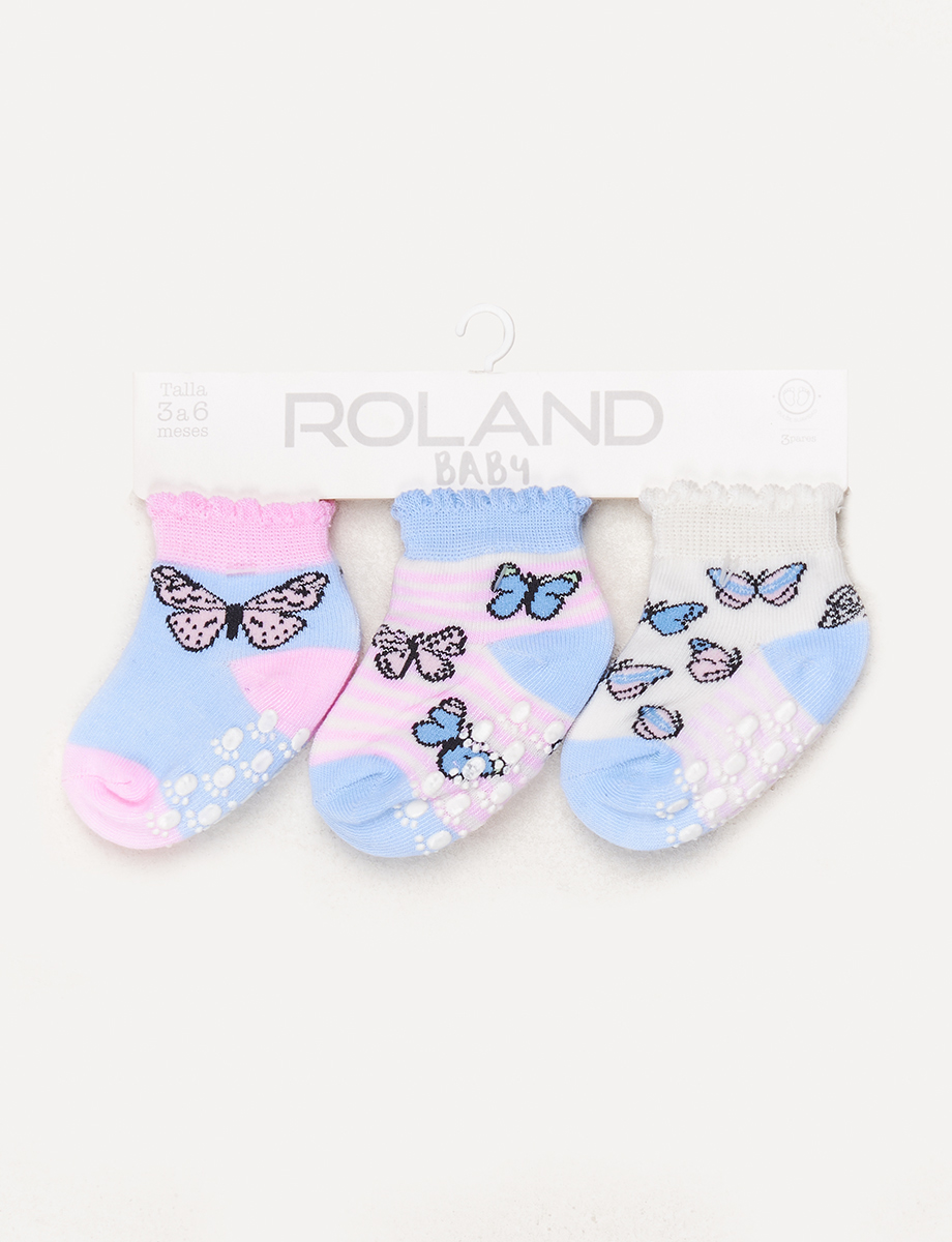 Medias Niña Pack x3