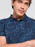 Polo Estampada Hojas