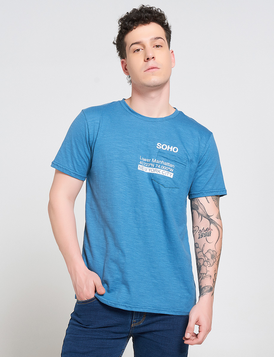 Camiseta Soho con Bolsillo