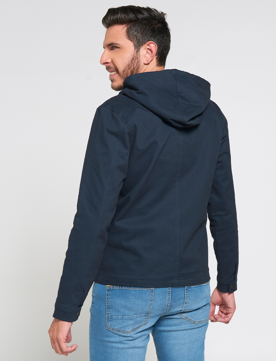 Parka Borrego con Bolsillos