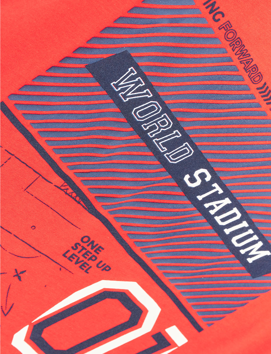 Camiseta Unicolor World Stadium