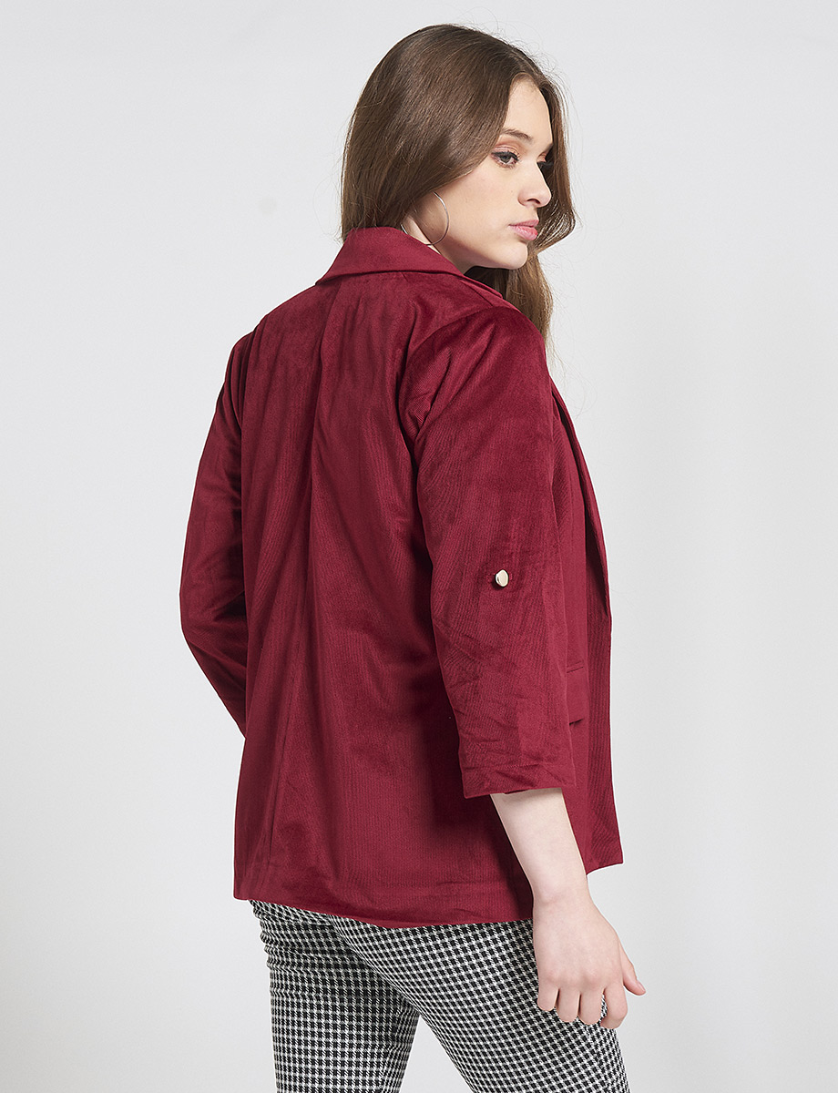 Blazer Manga 3/4 Vino