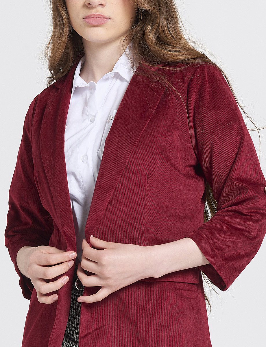 Blazer Manga 3/4 Vino