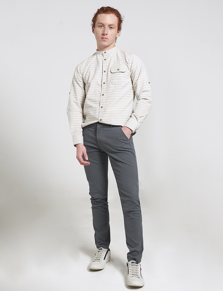 Pantalón Chino Gris oscuro