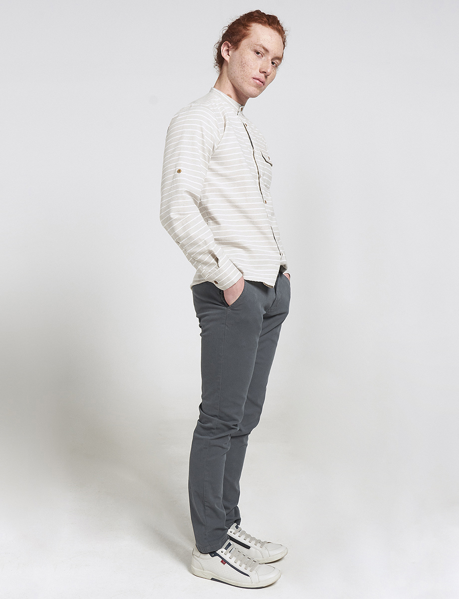 Pantalón Chino Gris oscuro