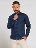 Camisa con Bolsillo Azul Oscuro