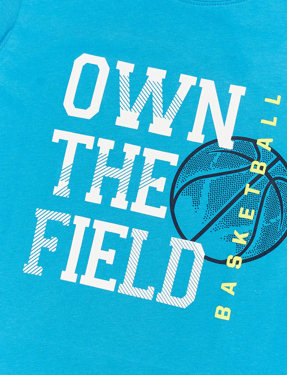Camiseta Azul Basketball