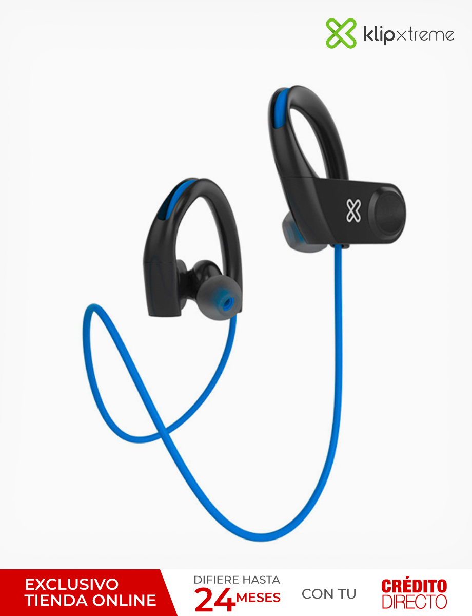 Audífonos deportivos DynamiK Azul Klip Xtreme