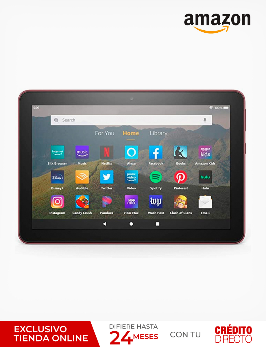 Tablet Fire HD 8 32GB Ciruela Amazon