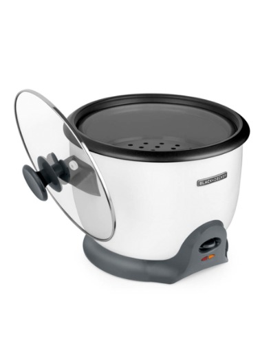 Olla Arrocera 28 Tazas Blanco | Black+Decker