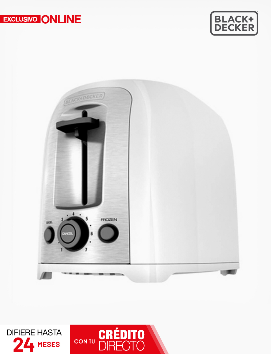 Tostadora 2 Rebanadas 7 Niveles | Black+Decker