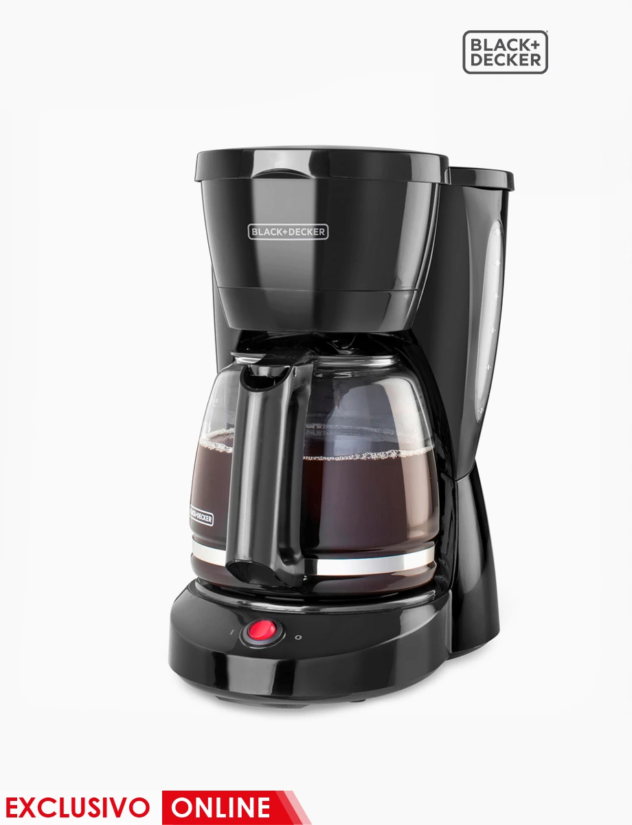 Cafetera de 12 Tazas Negra | Black+Decker