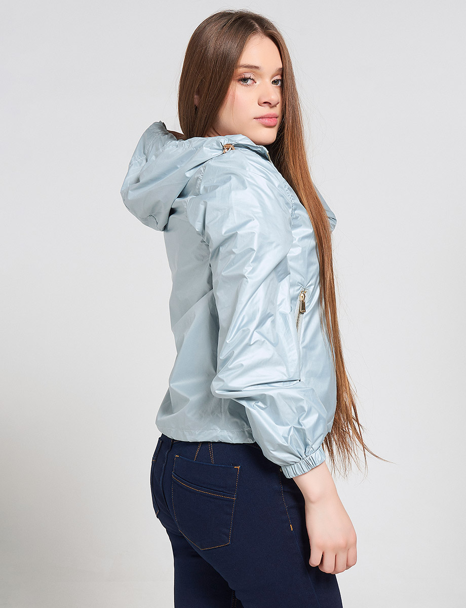 Chaqueta con Cierres Unicolor