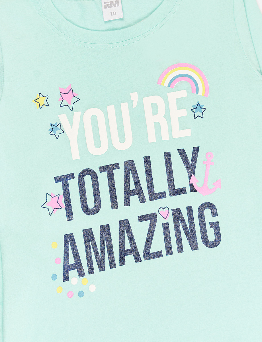 Camiseta You're Verde Menta