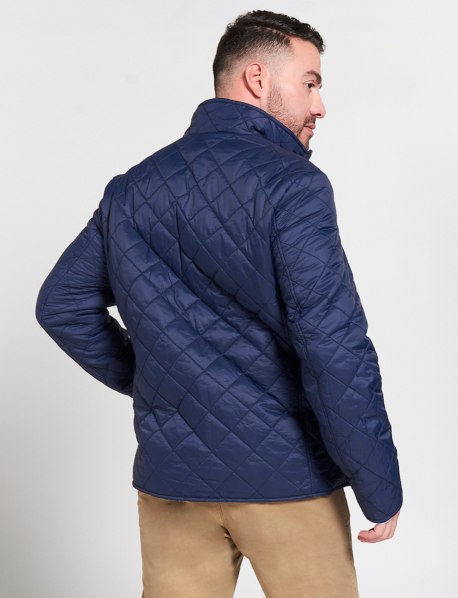 Chaqueta Reversible Cuello Alto