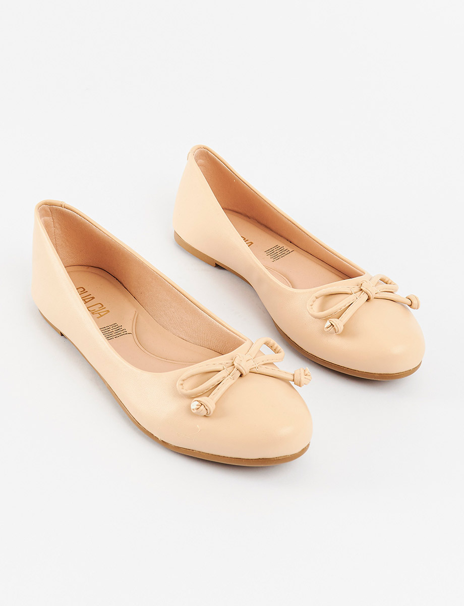 Ballerina Lazo Beige