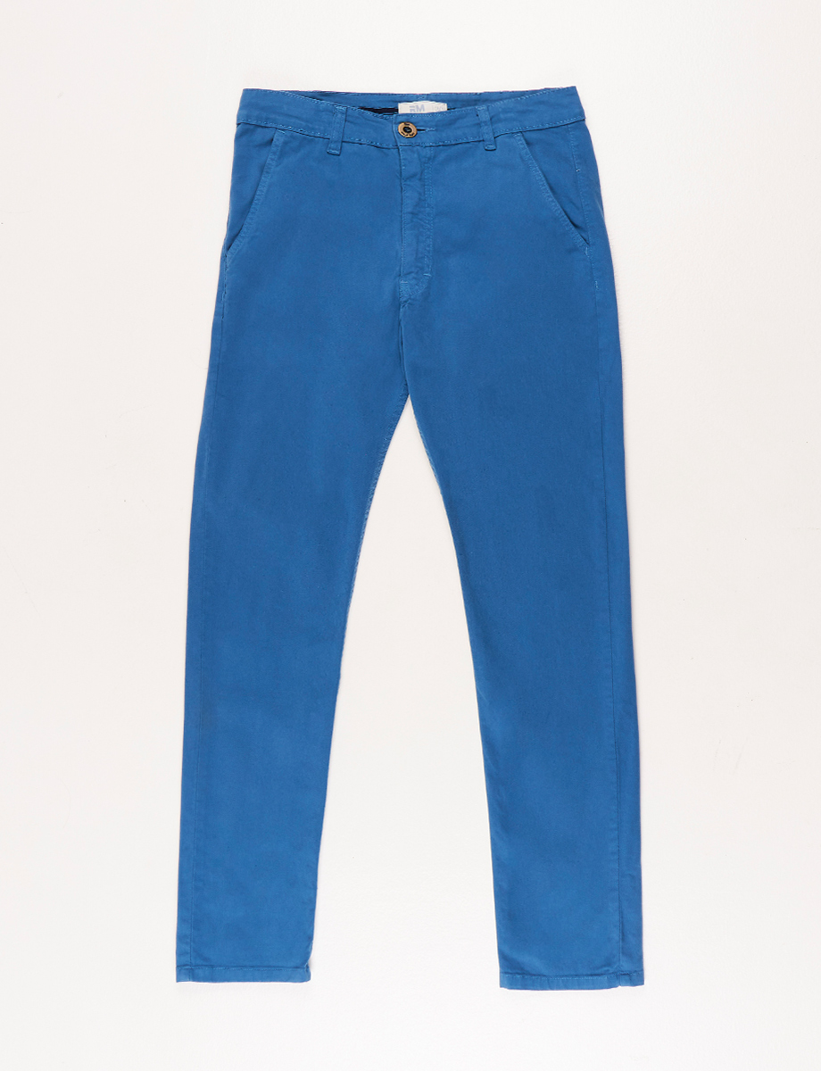 Pantalón Chino Regular Azul camerino
