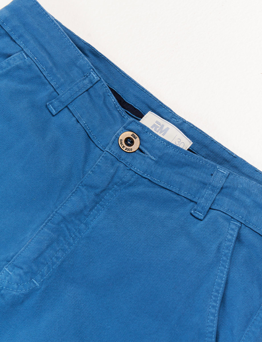 Pantalón Chino Regular Azul camerino