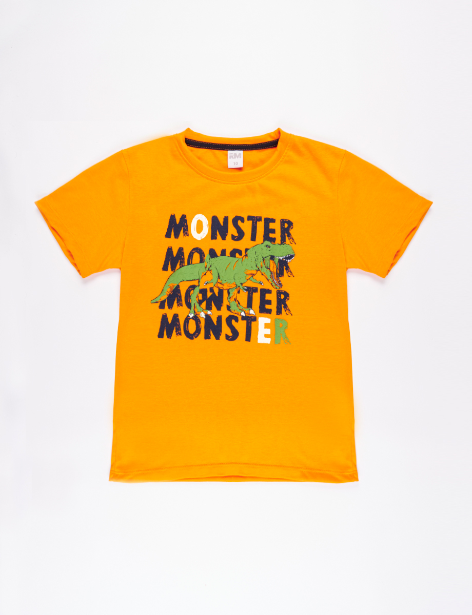 Camiseta Monster Naranja