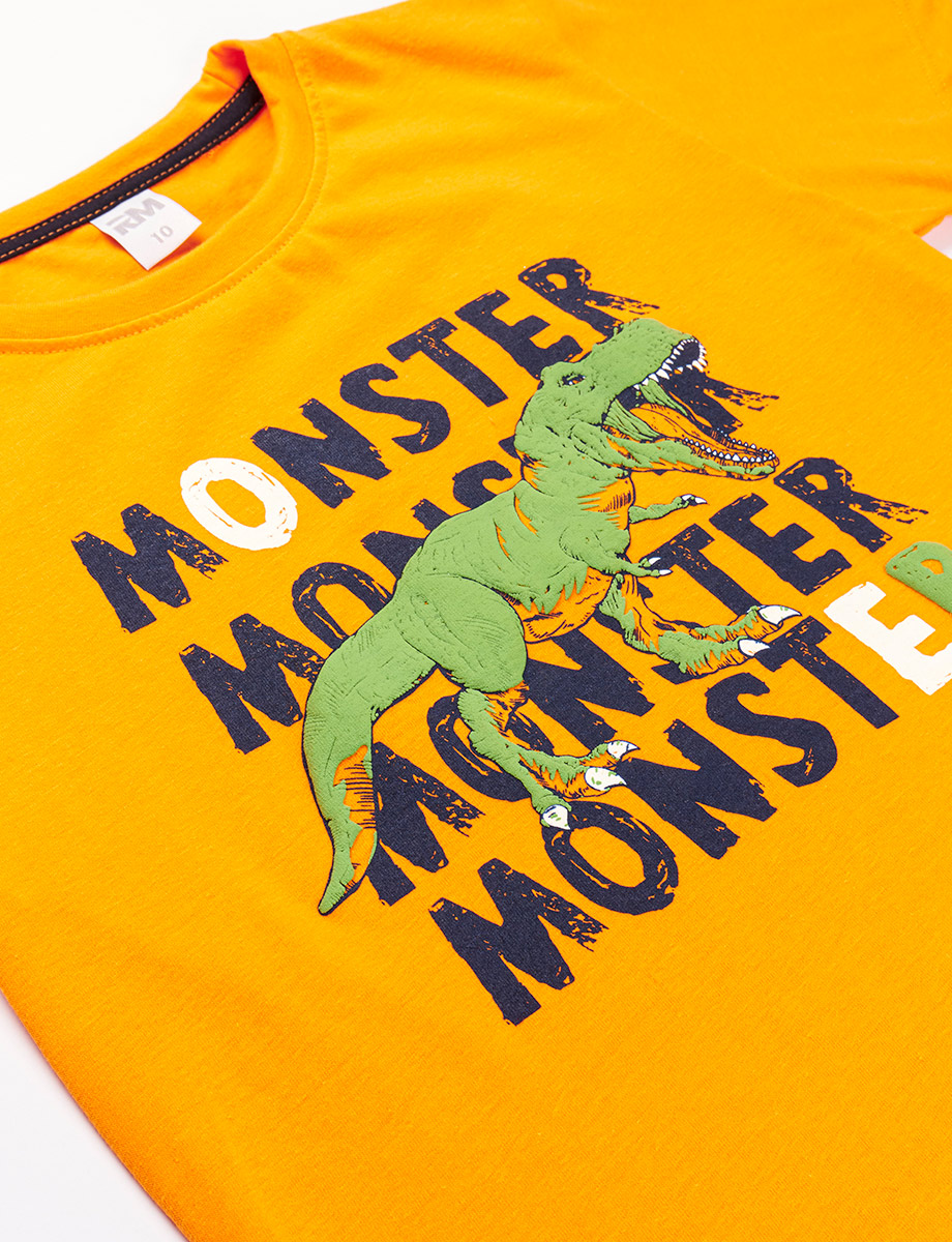 Camiseta Monster Naranja