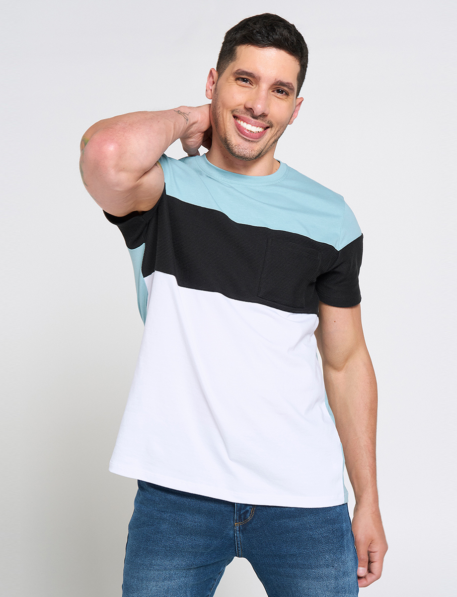 Camiseta Bloques de Color