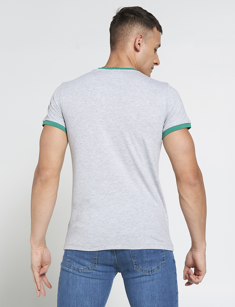 Camiseta New York Jaspeado claro