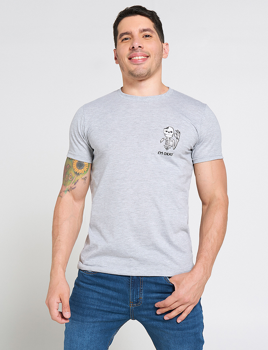 Camiseta I'm Okey Gris