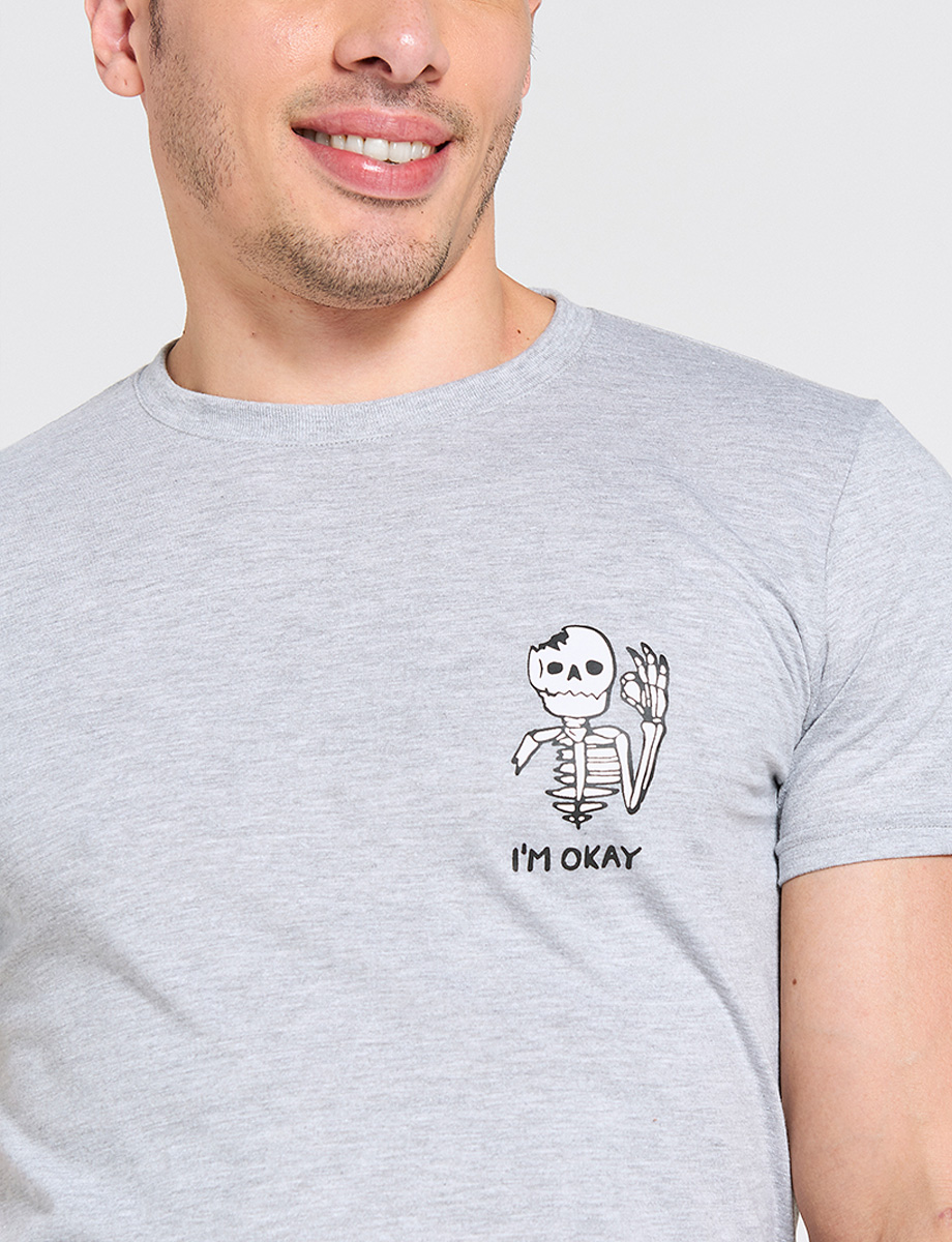 Camiseta I'm Okey Gris