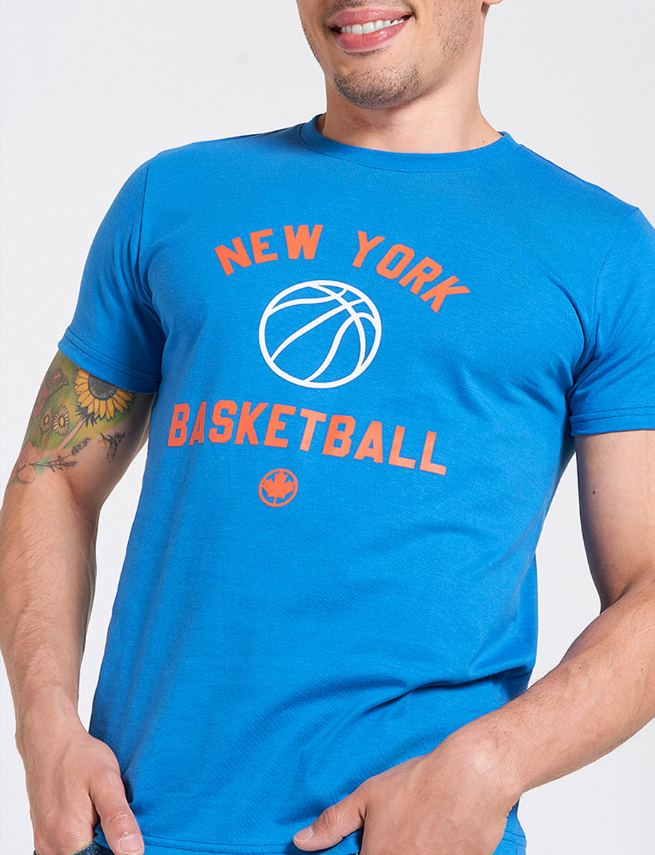 Camiseta Unicolor New York Basketball