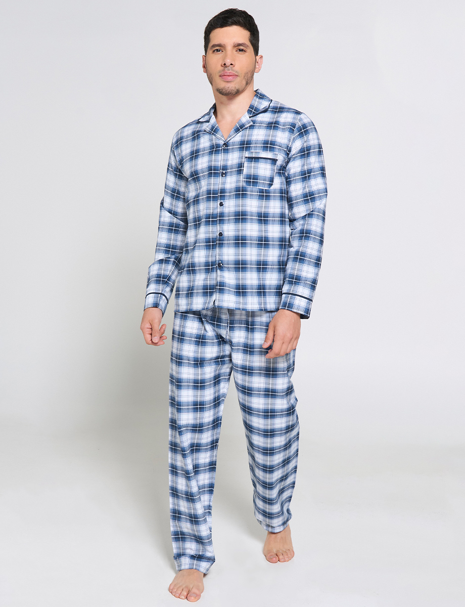 Pijama a Cuadros 2 Piezas