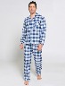 Pijama a Cuadros 2 Piezas