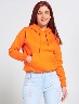 Chompa Capucha Naranja