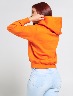 Chompa Capucha Naranja