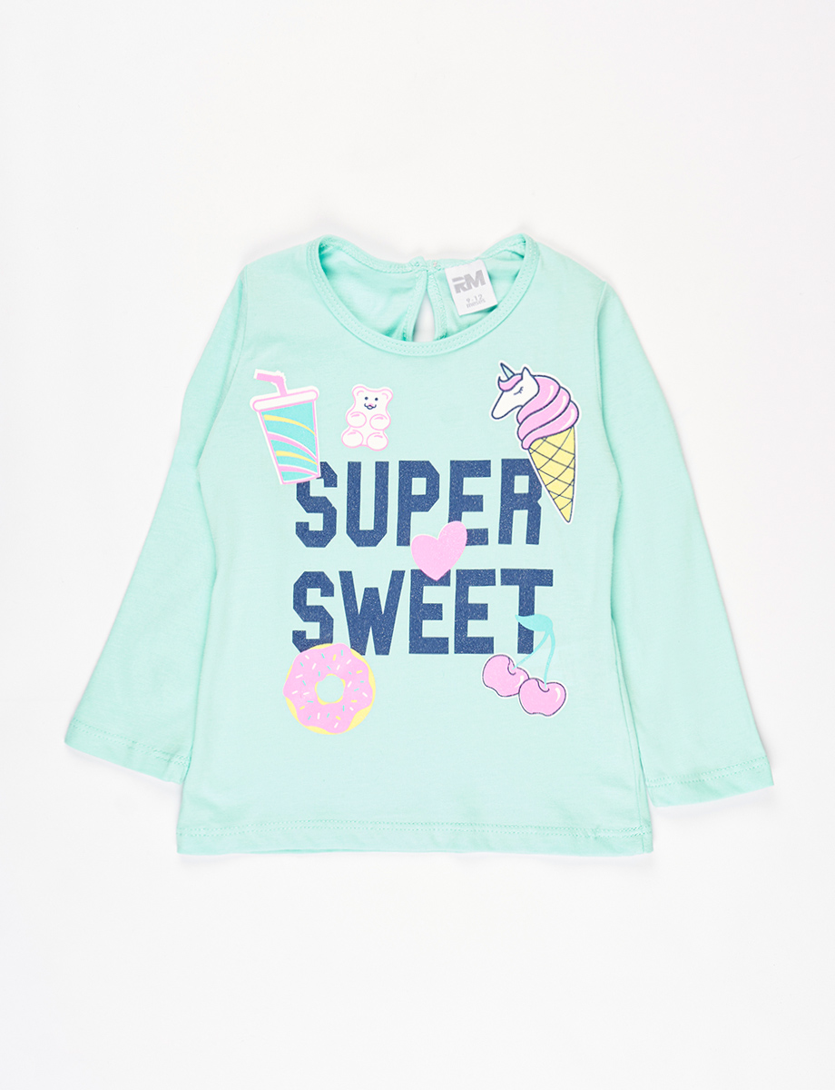 Camiseta Manga Larga Super Sweet