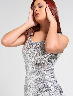 Vestido de Lentejuelas Plateado