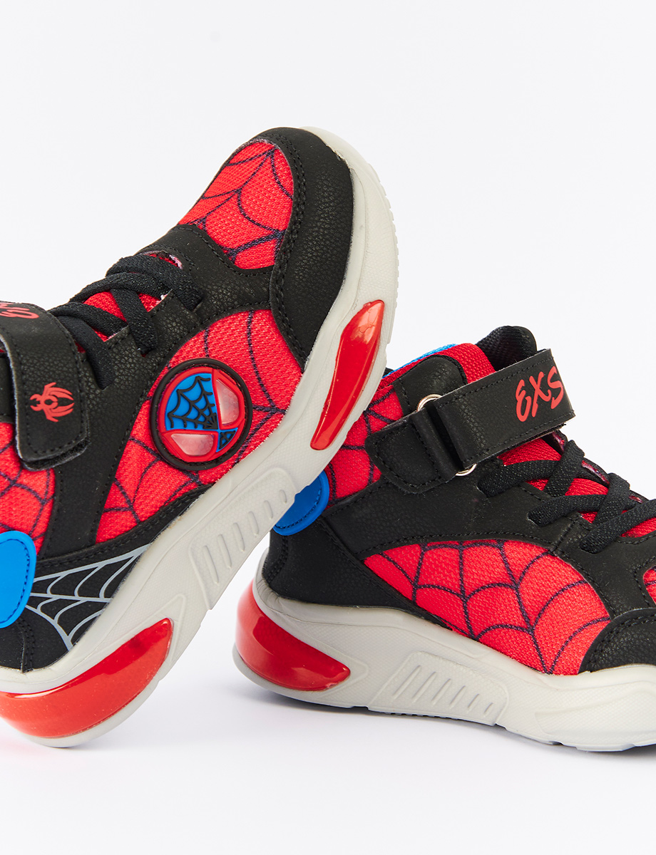 Botín Spider Man con Cordones