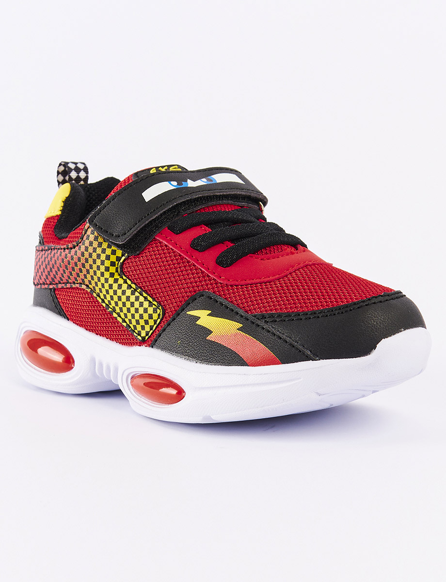 Sneaker con Cordones y Velcro | Exs