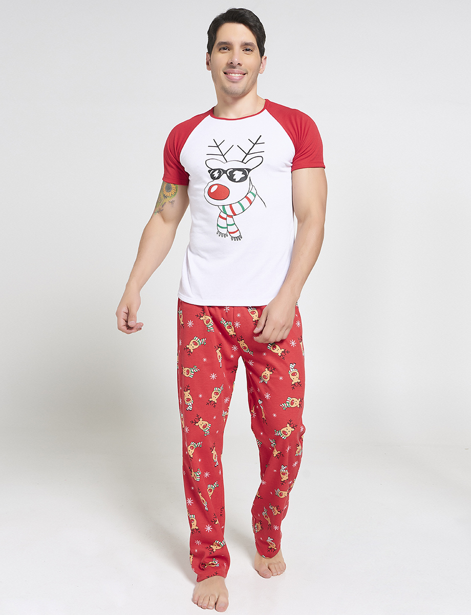 Pijama Camiseta + Pantalón Reno