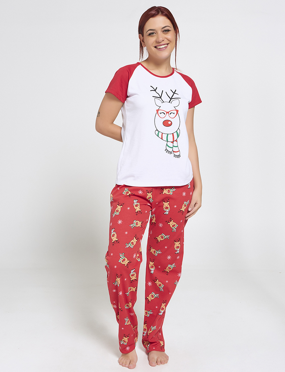 Pijama Camiseta + Pantalón Reno