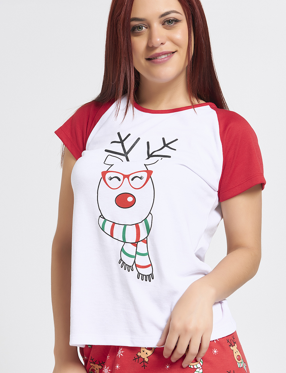 Pijama Camiseta + Pantalón Reno