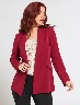 Blazer Largo Unicolor