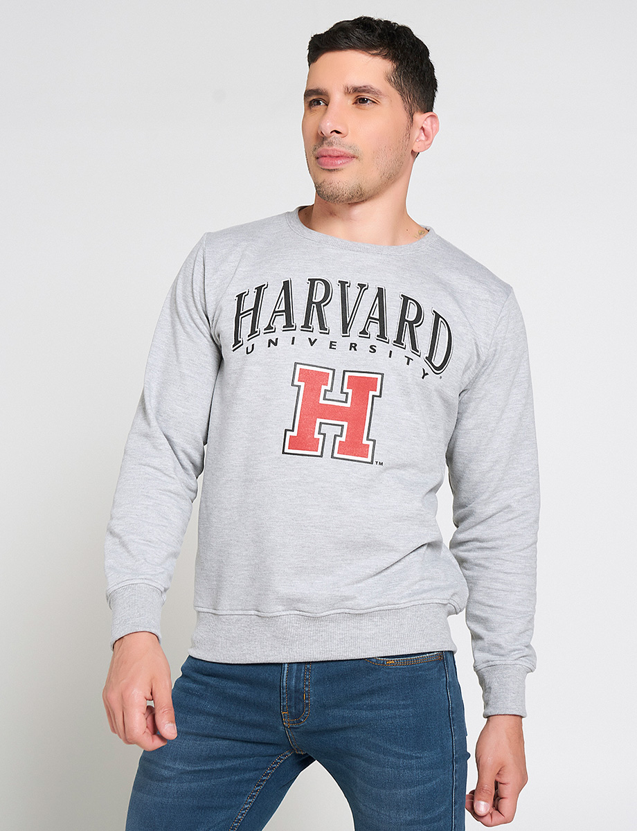 Buzo Harvard Gris