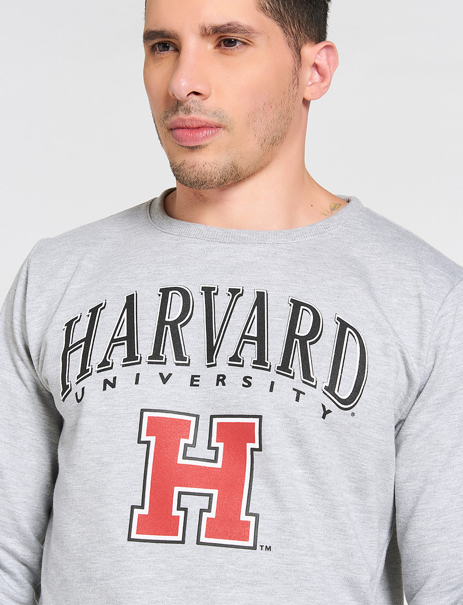 Buzo Harvard Gris