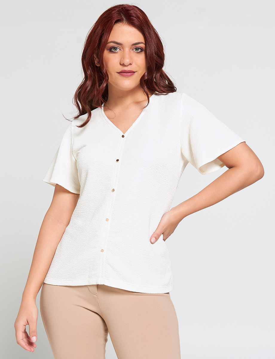Blusa Clásica Botones